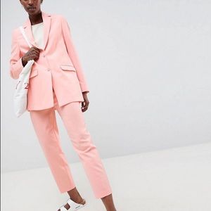 ASOS Salmon/Pink Suit Set (Blazer and Pants)